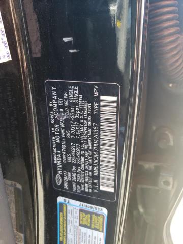 Photo 13 VIN: KM8J3CA47HU420367 - HYUNDAI TUCSON LIM 