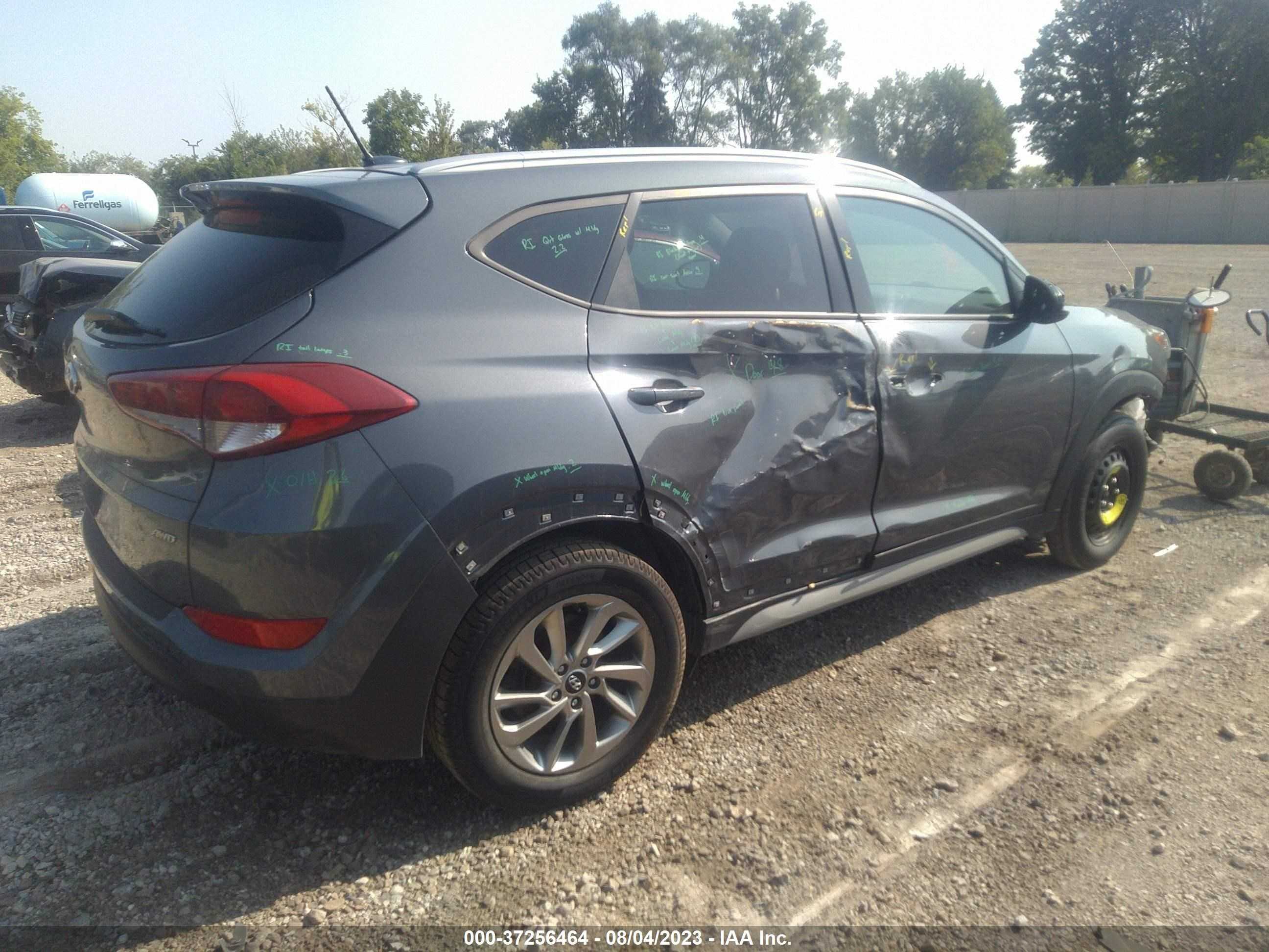 Photo 3 VIN: KM8J3CA47HU505029 - HYUNDAI TUCSON 