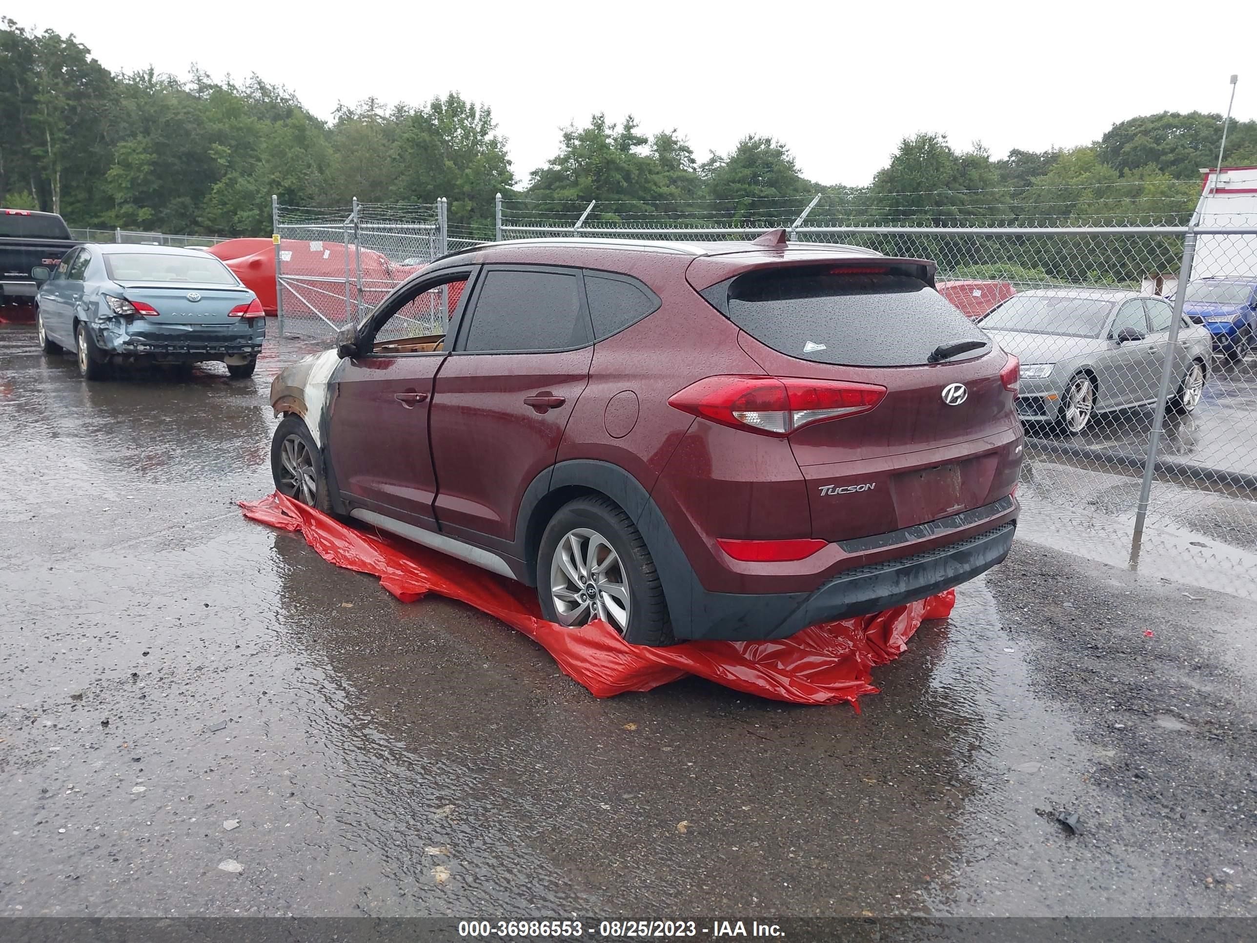 Photo 2 VIN: KM8J3CA47JU650514 - HYUNDAI TUCSON 