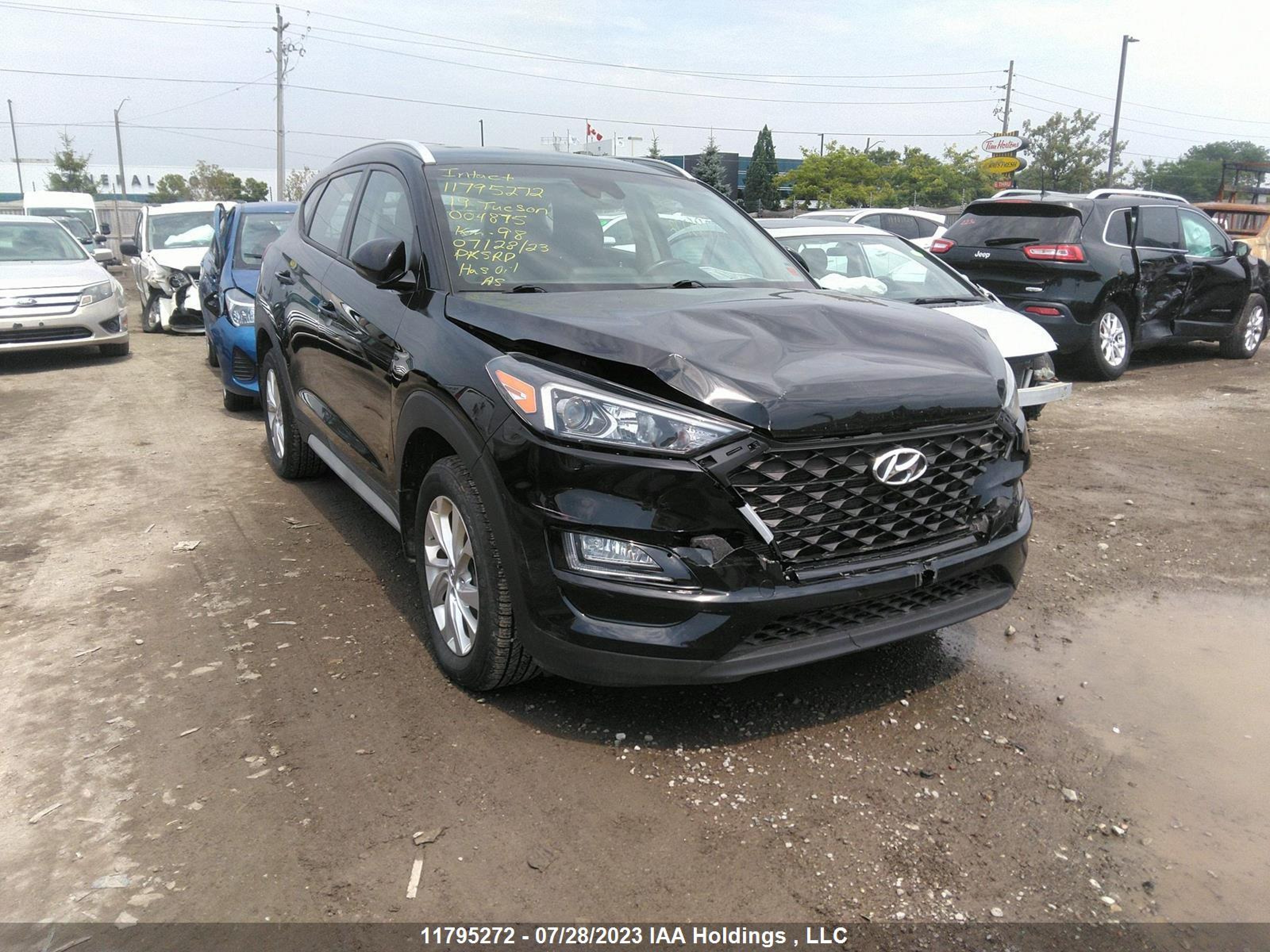 Photo 5 VIN: KM8J3CA47KU004875 - HYUNDAI TUCSON 