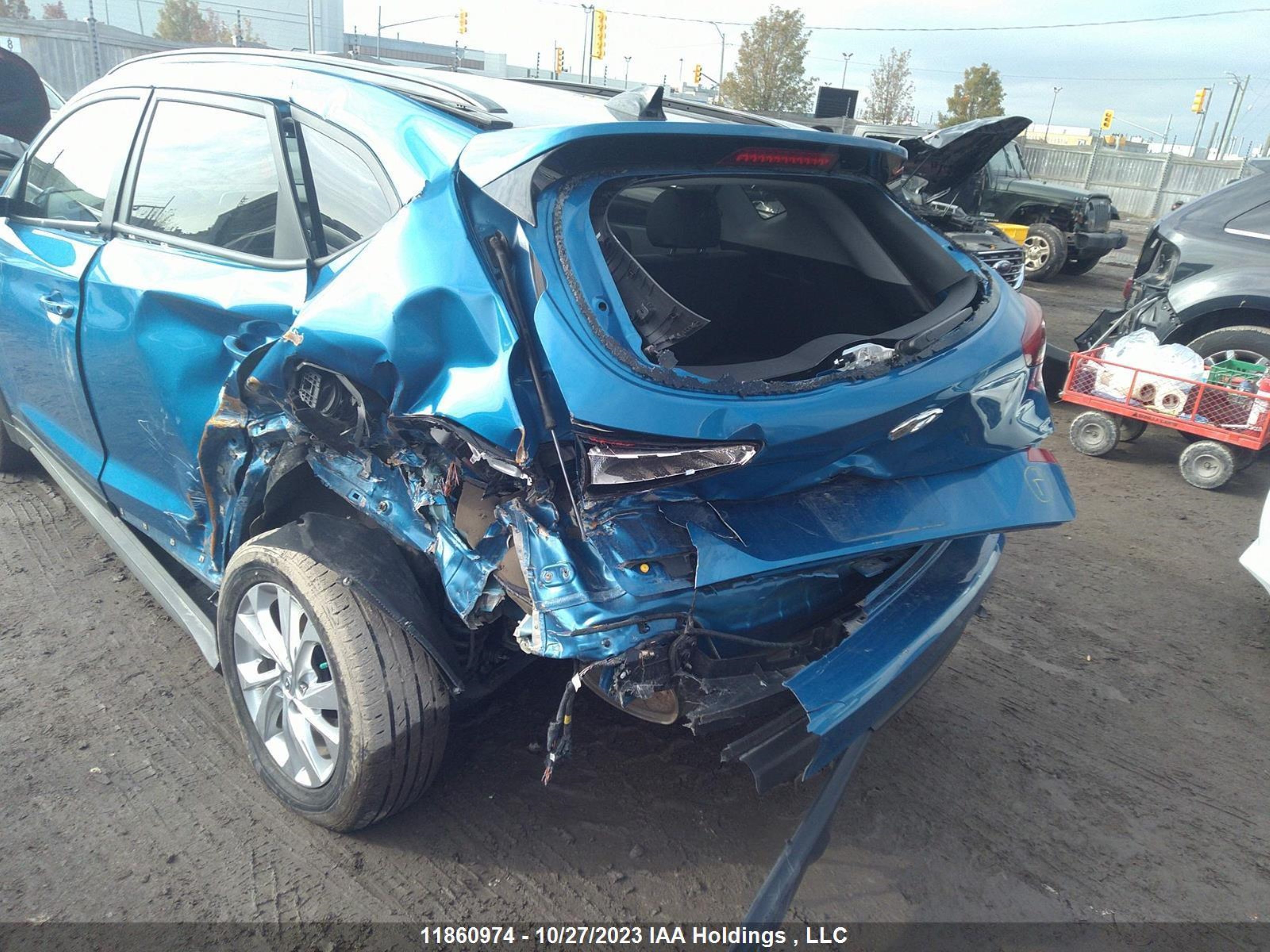 Photo 5 VIN: KM8J3CA47MU307237 - HYUNDAI TUCSON 