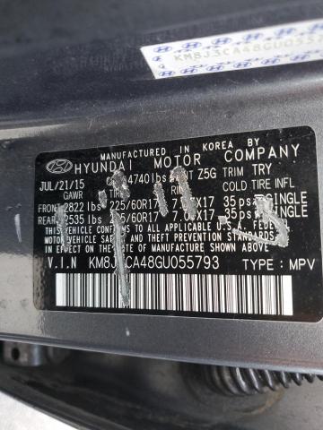 Photo 12 VIN: KM8J3CA48GU055793 - HYUNDAI TUCSON 