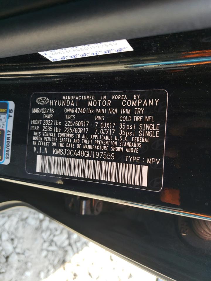 Photo 13 VIN: KM8J3CA48GU197559 - HYUNDAI TUCSON 