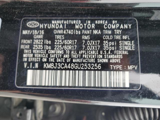 Photo 12 VIN: KM8J3CA48GU253256 - HYUNDAI TUCSON LIM 