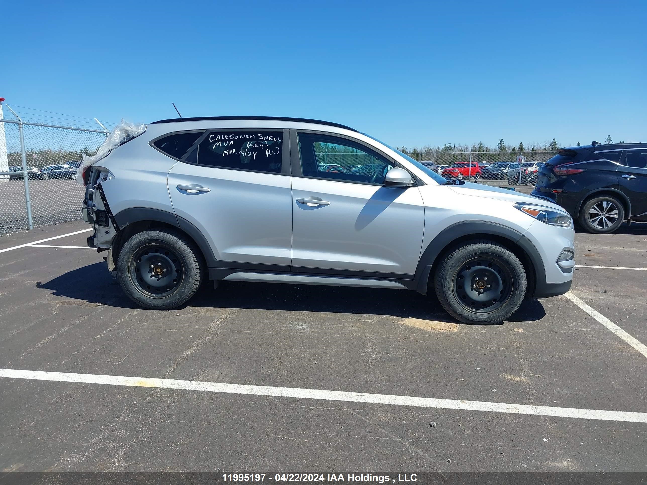 Photo 12 VIN: KM8J3CA48HU541733 - HYUNDAI TUCSON 