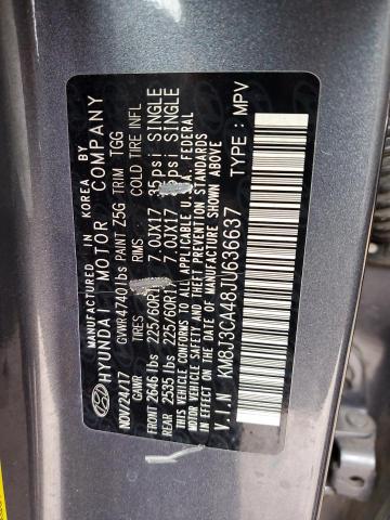 Photo 11 VIN: KM8J3CA48JU636637 - HYUNDAI TUCSON SEL 