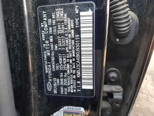 Photo 11 VIN: KM8J3CA48KU930119 - HYUNDAI TUCSON 