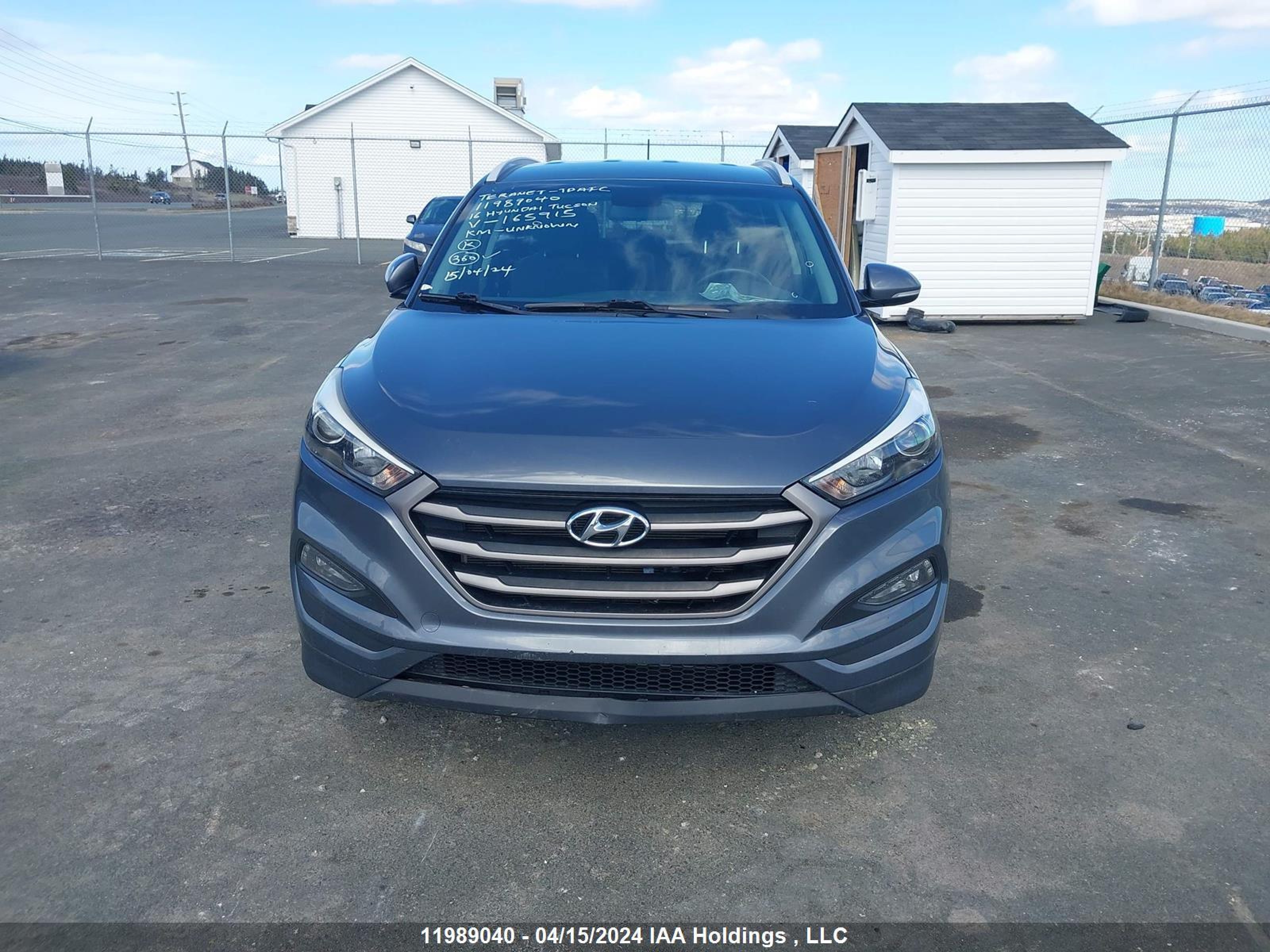 Photo 12 VIN: KM8J3CA49GU165915 - HYUNDAI TUCSON 