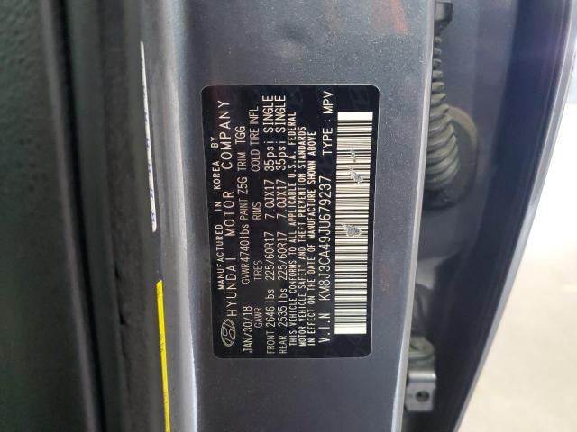 Photo 12 VIN: KM8J3CA49JU679237 - HYUNDAI TUCSON SEL 