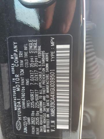 Photo 12 VIN: KM8J3CA4XGU039501 - HYUNDAI TUCSON 