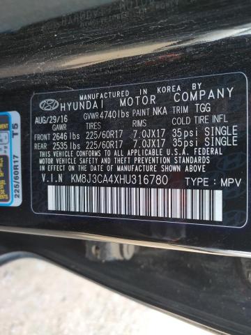 Photo 9 VIN: KM8J3CA4XHU316780 - HYUNDAI TUCSON LIM 