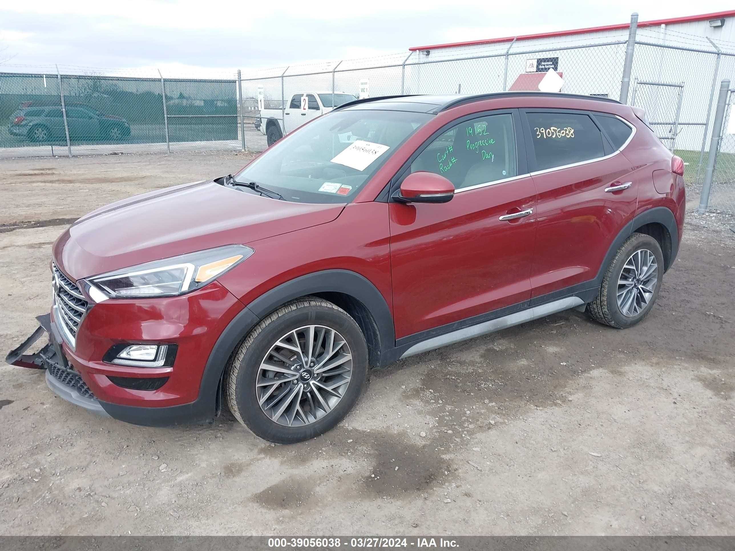 Photo 1 VIN: KM8J3CAL0KU007317 - HYUNDAI TUCSON 