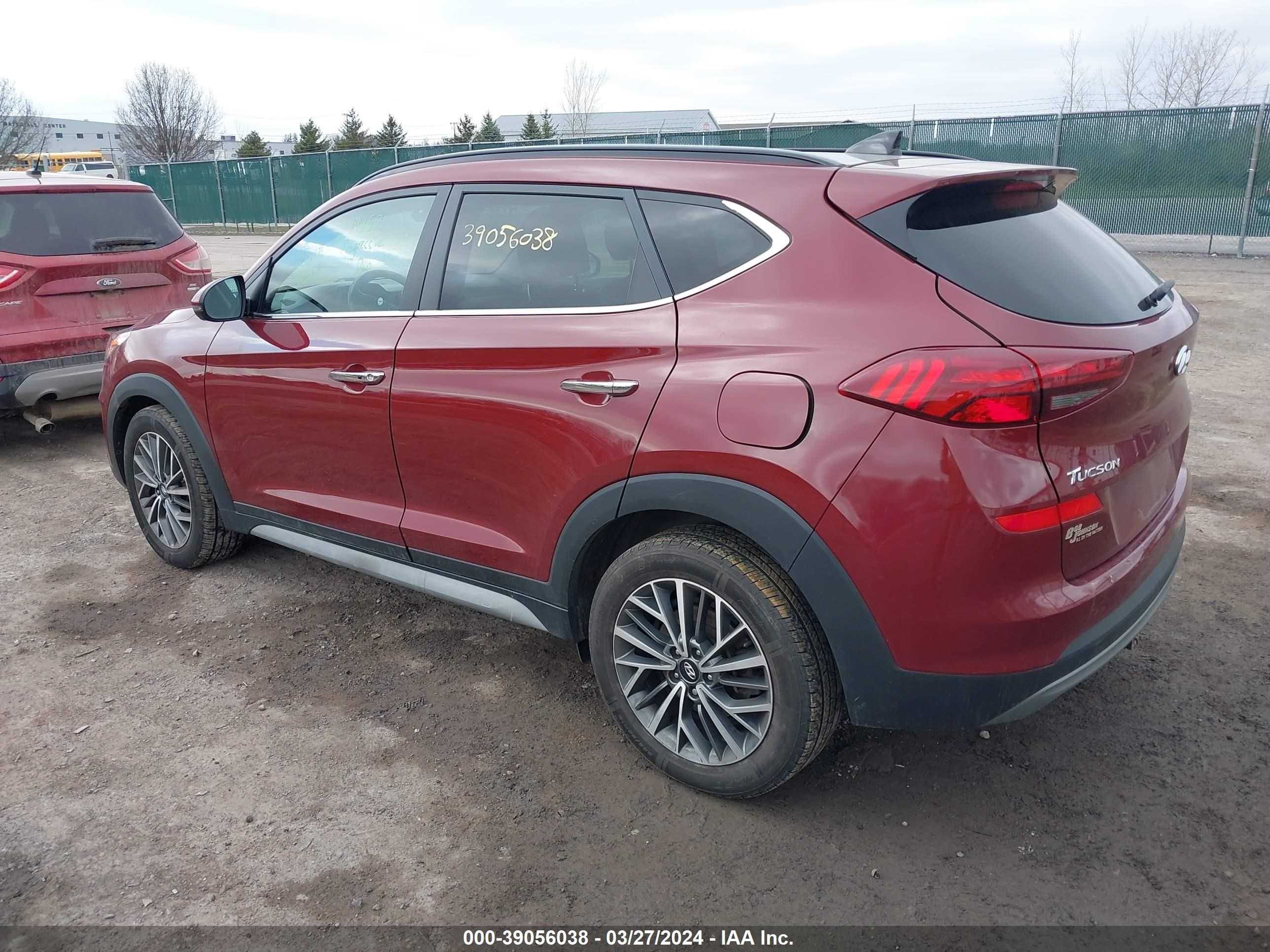 Photo 2 VIN: KM8J3CAL0KU007317 - HYUNDAI TUCSON 