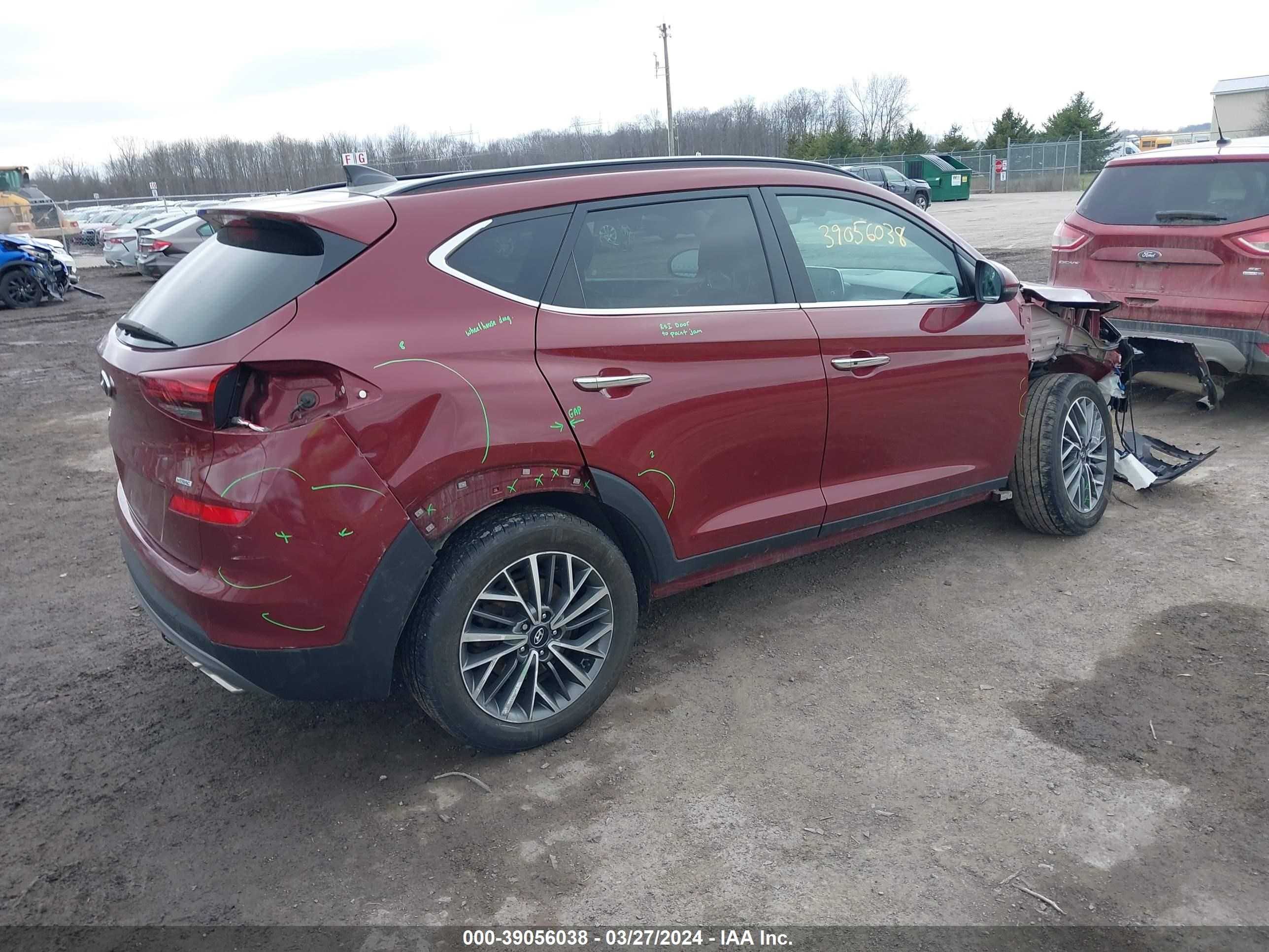 Photo 3 VIN: KM8J3CAL0KU007317 - HYUNDAI TUCSON 