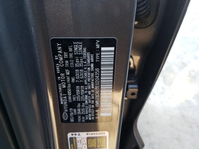 Photo 9 VIN: KM8J3CAL0LU204358 - HYUNDAI TUCSON LIM 