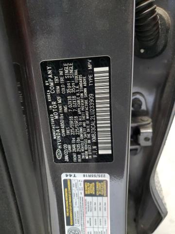 Photo 12 VIN: KM8J3CAL2LU233909 - HYUNDAI TUCSON 