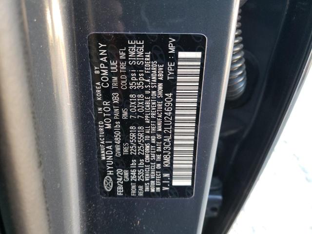 Photo 12 VIN: KM8J3CAL2LU246904 - HYUNDAI TUCSON LIM 