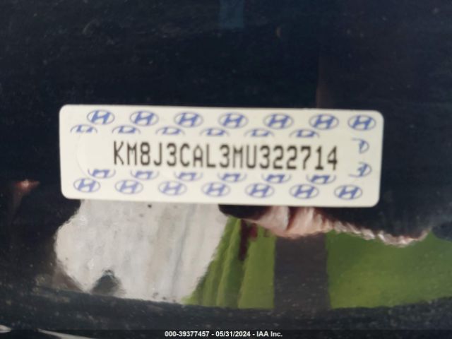 Photo 8 VIN: KM8J3CAL3MU322714 - HYUNDAI TUCSON 