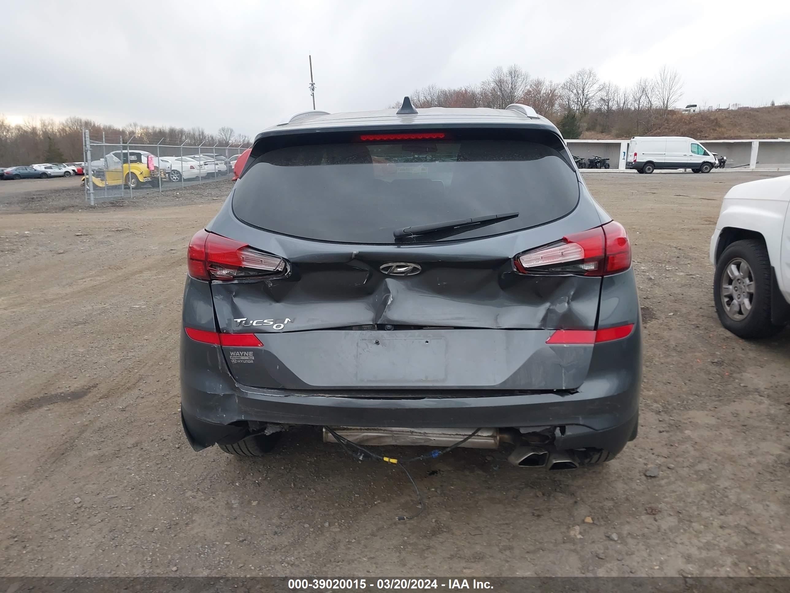 Photo 15 VIN: KM8J3CAL4MU293854 - HYUNDAI TUCSON 