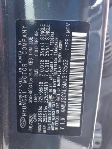 Photo 13 VIN: KM8J3CAL5MU313562 - HYUNDAI TUCSON 