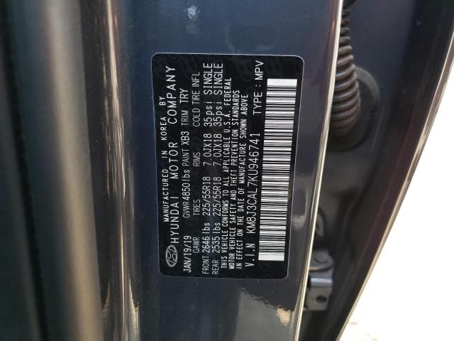 Photo 12 VIN: KM8J3CAL7KU946741 - HYUNDAI TUCSON LIM 