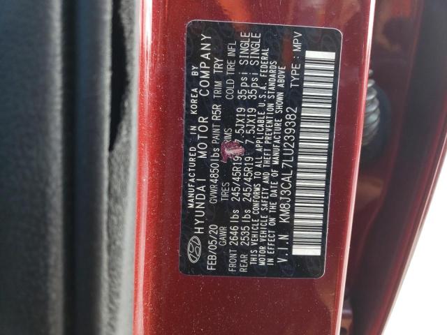 Photo 13 VIN: KM8J3CAL7LU239382 - HYUNDAI TUCSON LIM 