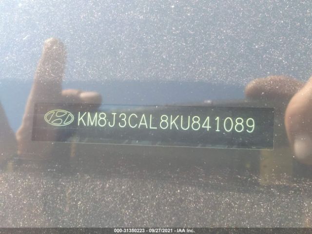 Photo 8 VIN: KM8J3CAL8KU841089 - HYUNDAI TUCSON 