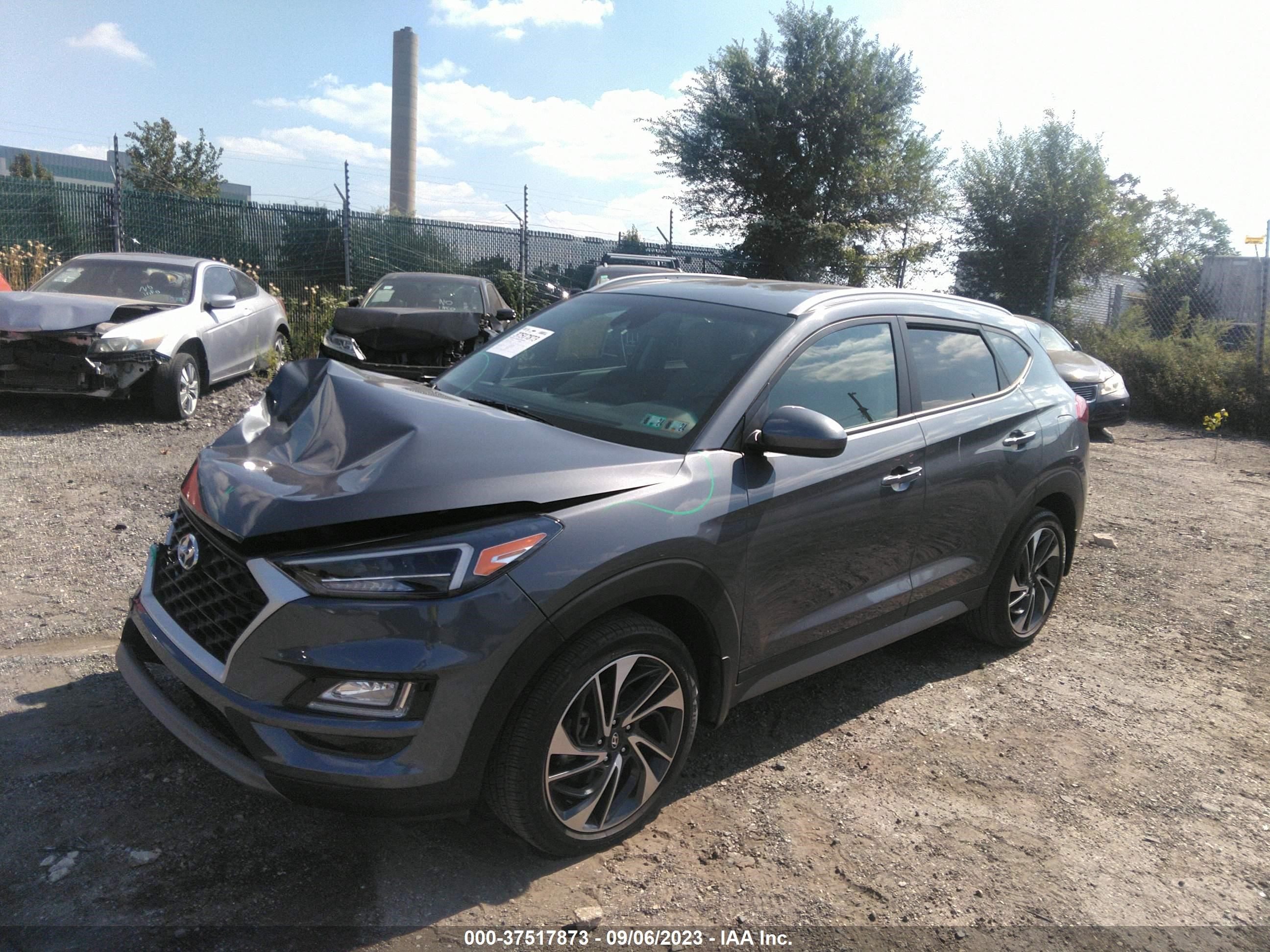 Photo 1 VIN: KM8J3CALXMU317056 - HYUNDAI TUCSON 