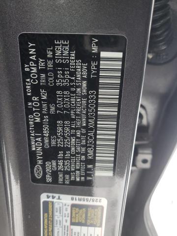 Photo 11 VIN: KM8J3CALXMU350333 - HYUNDAI TUCSON 