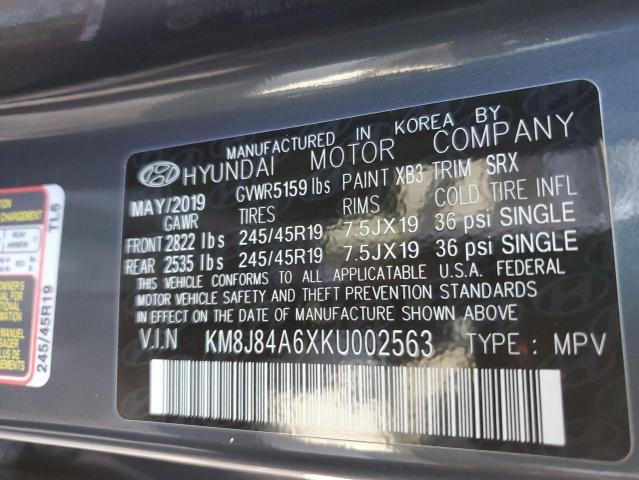 Photo 11 VIN: KM8J84A6XKU002563 - HYUNDAI NEXO 