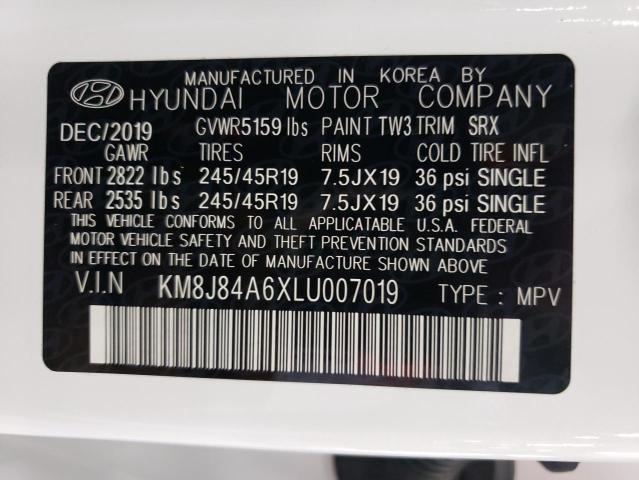 Photo 12 VIN: KM8J84A6XLU007019 - HYUNDAI NEXO 