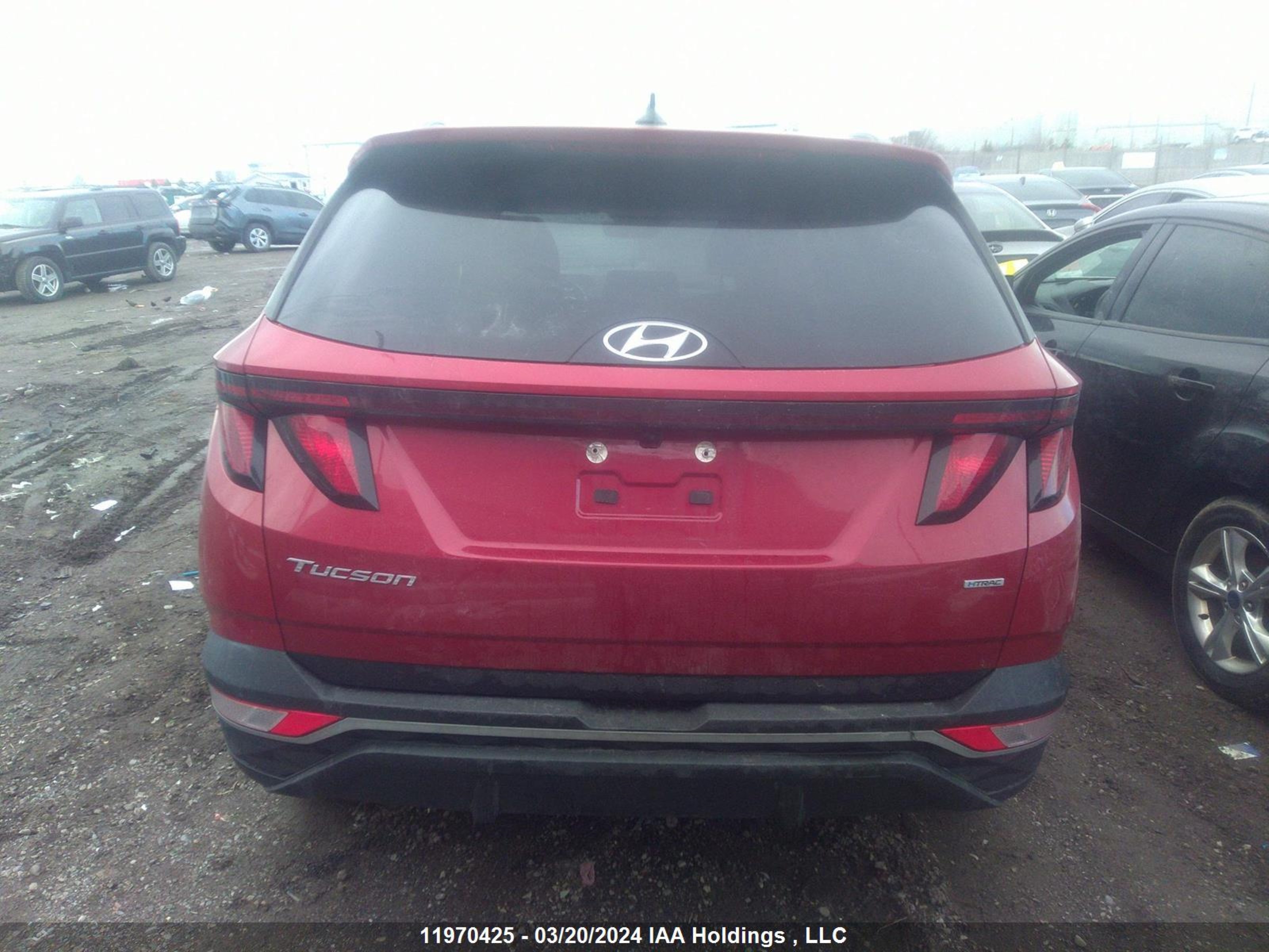 Photo 15 VIN: KM8JBCAE2NU050145 - HYUNDAI TUCSON 