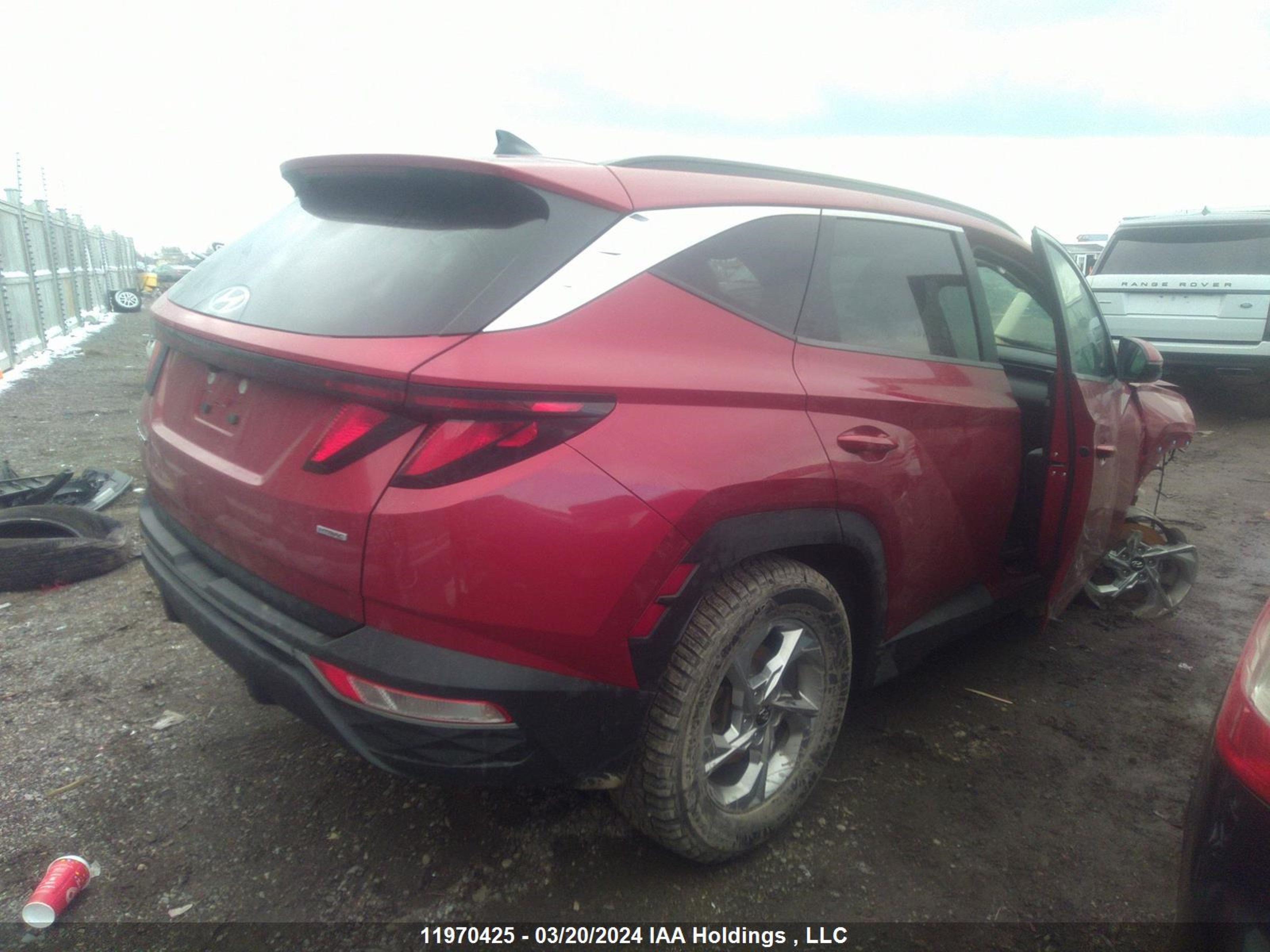 Photo 3 VIN: KM8JBCAE2NU050145 - HYUNDAI TUCSON 