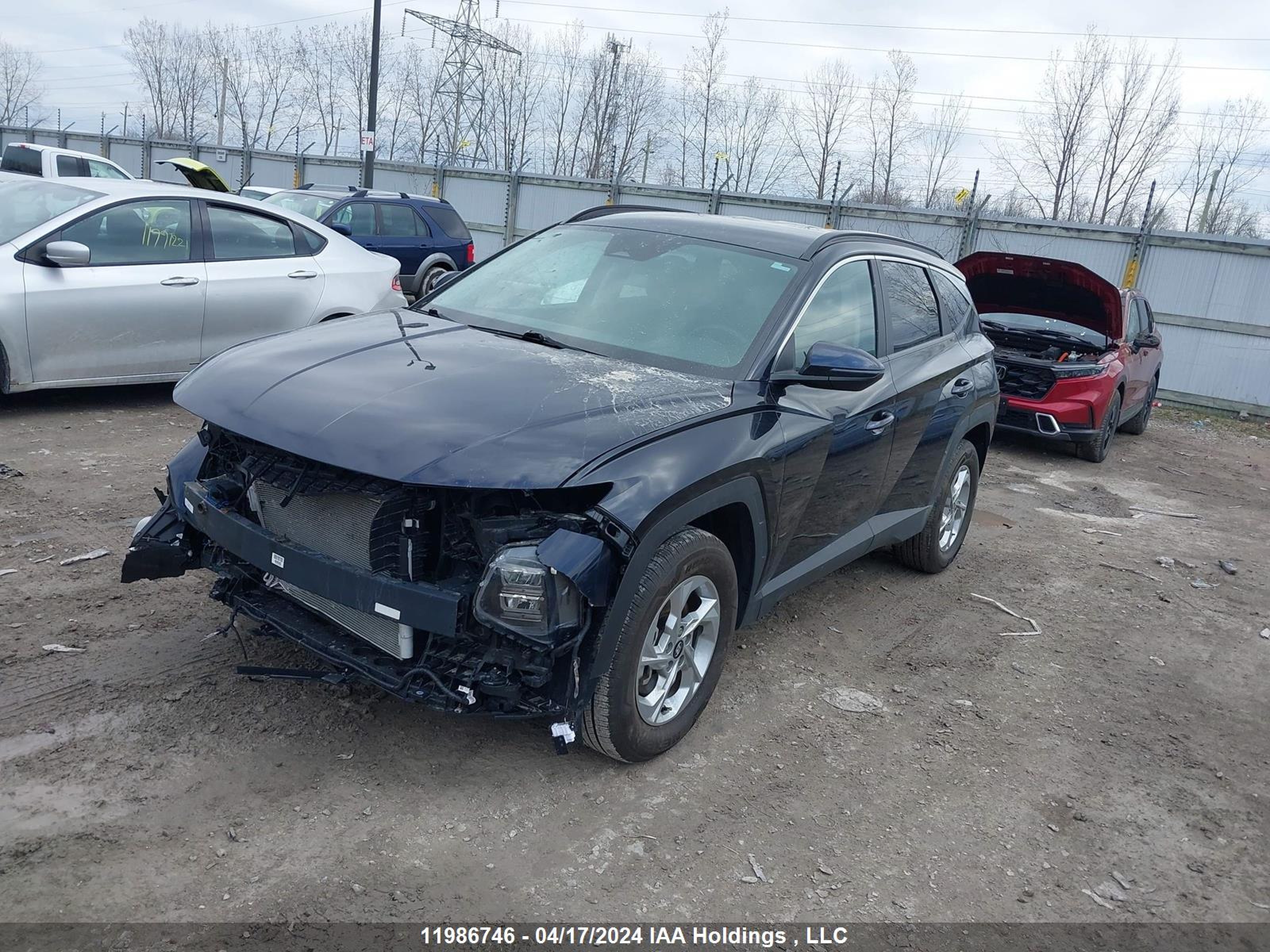 Photo 1 VIN: KM8JBCAE8NU058721 - HYUNDAI TUCSON 