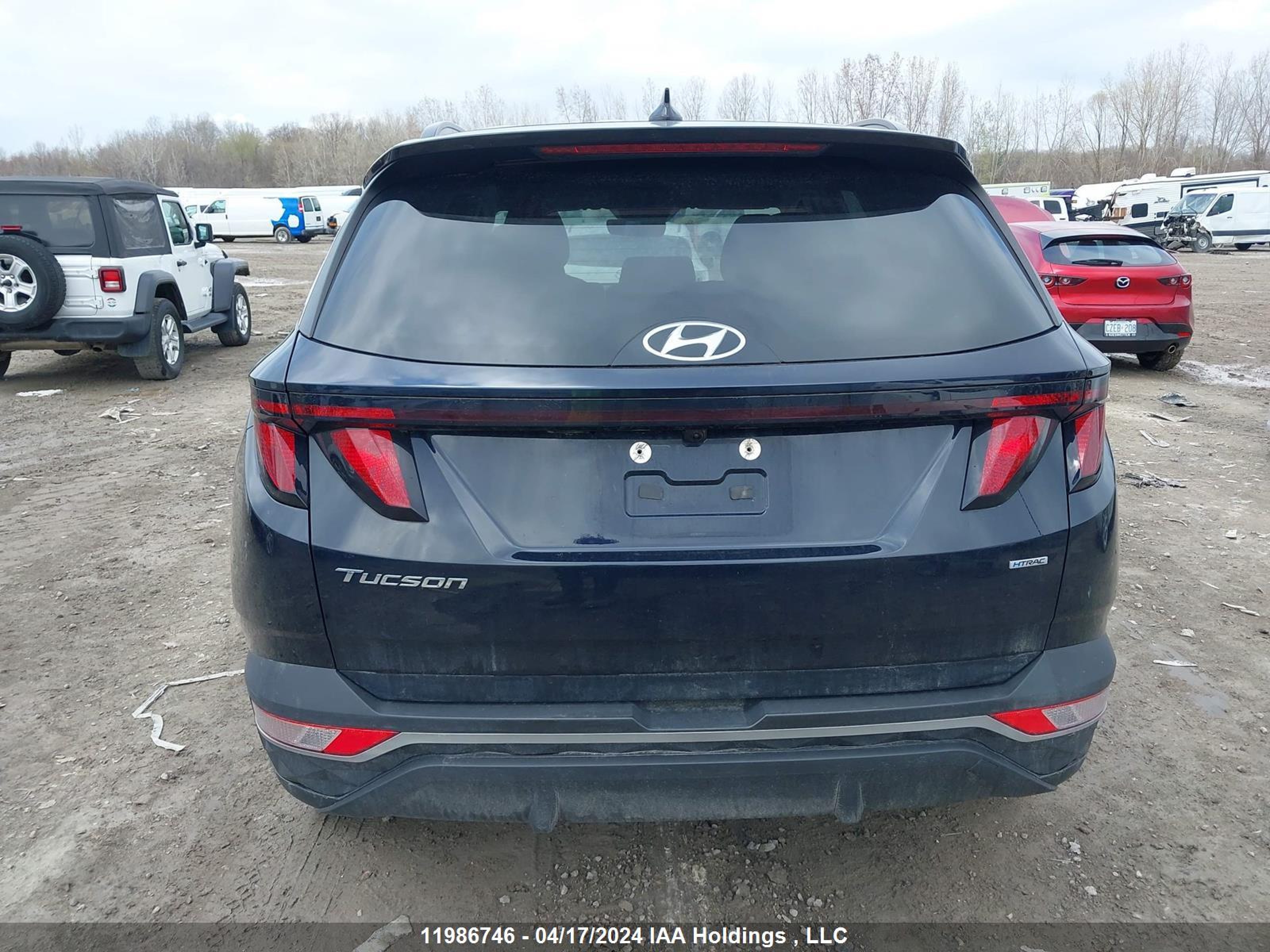 Photo 16 VIN: KM8JBCAE8NU058721 - HYUNDAI TUCSON 