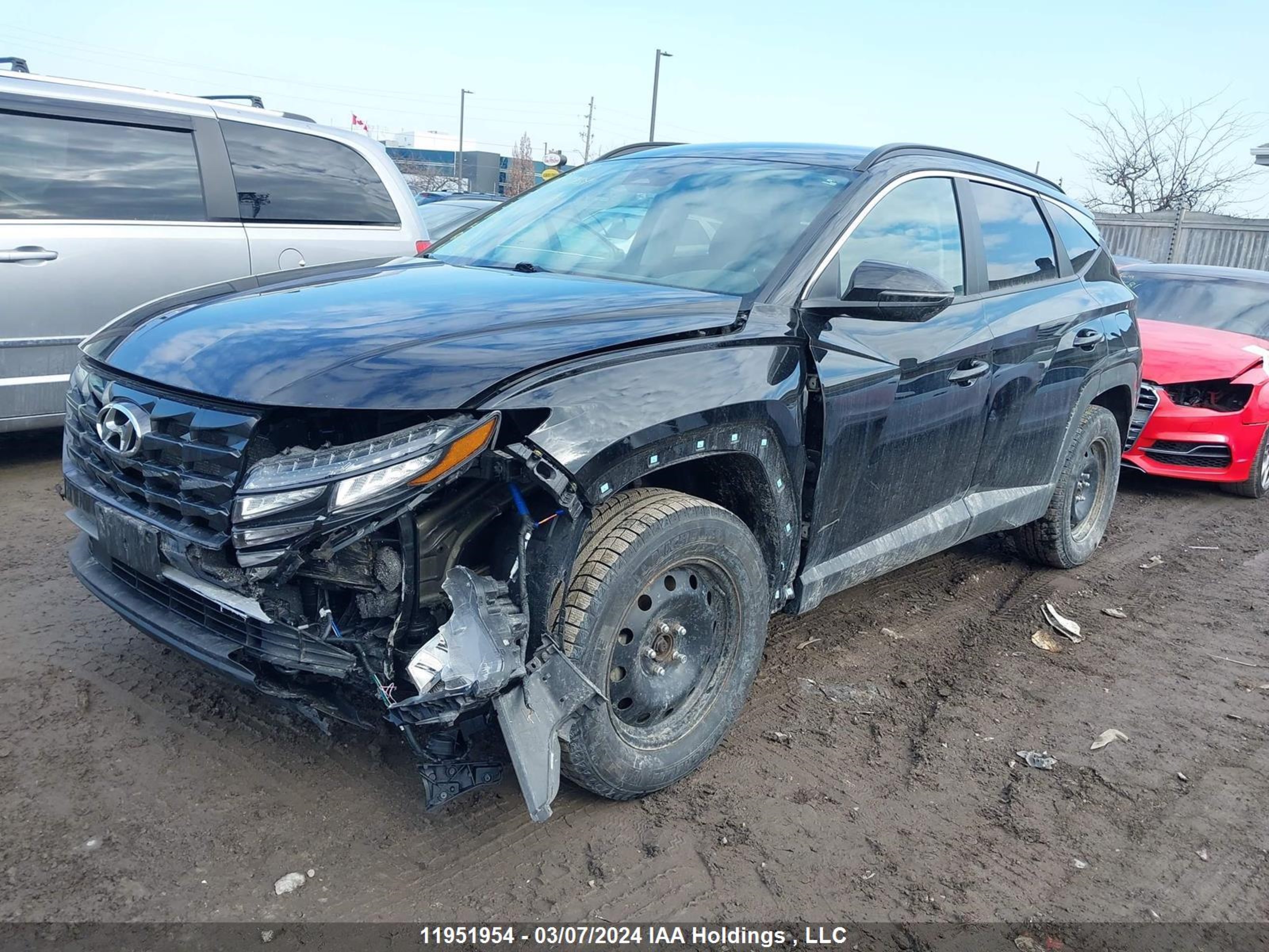 Photo 1 VIN: KM8JBCAE9PU173153 - HYUNDAI TUCSON 