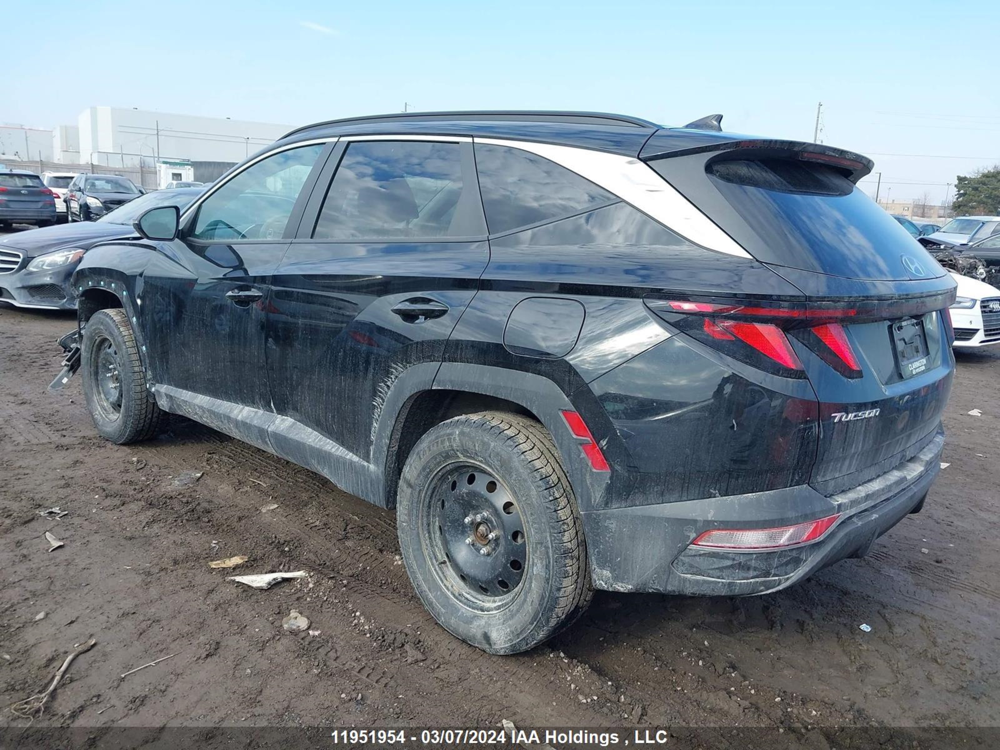 Photo 2 VIN: KM8JBCAE9PU173153 - HYUNDAI TUCSON 