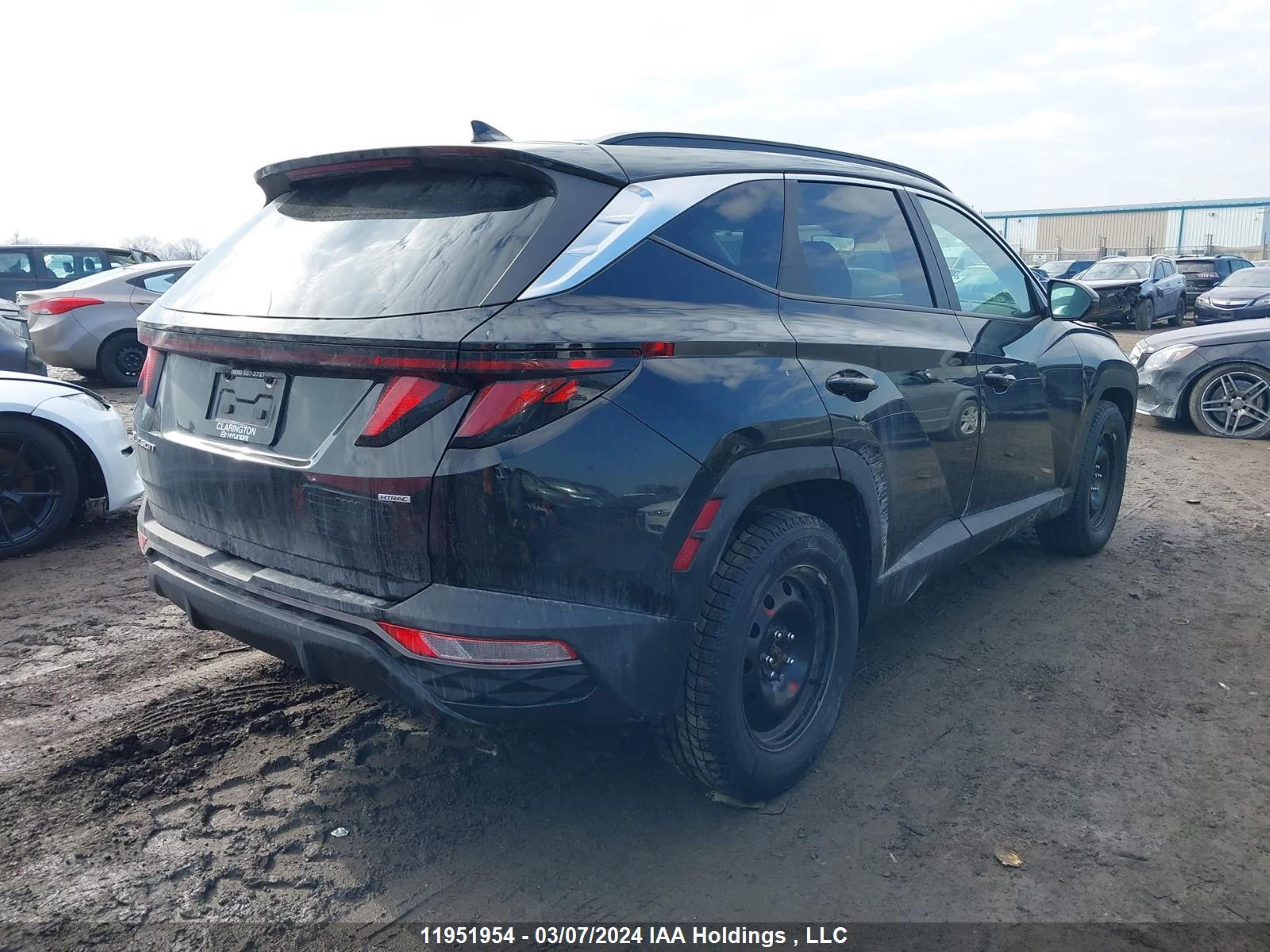 Photo 3 VIN: KM8JBCAE9PU173153 - HYUNDAI TUCSON 