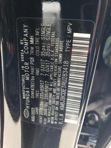 Photo 12 VIN: KM8JBCDE1RU283418 - HYUNDAI TUCSON 