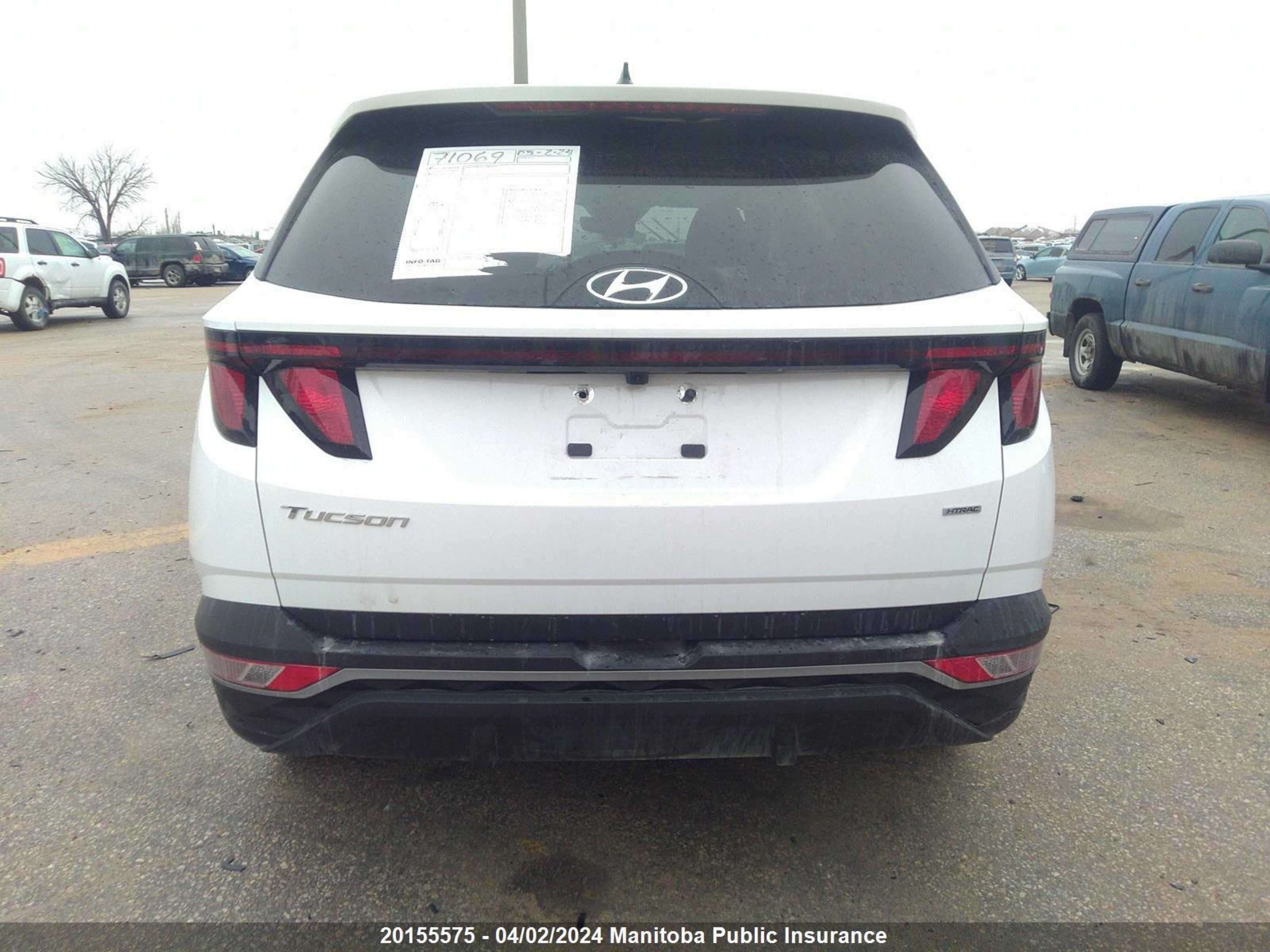 Photo 12 VIN: KM8JBCDE3RU289303 - HYUNDAI TUCSON 