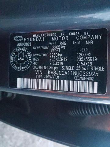 Photo 12 VIN: KM8JCCA11NU032925 - HYUNDAI TUCSON LUX 