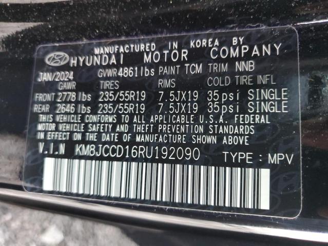 Photo 12 VIN: KM8JCCD16RU192090 - HYUNDAI TUCSON SEL 