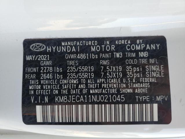 Photo 11 VIN: KM8JECA11NU021045 - HYUNDAI TUCSON LIM 