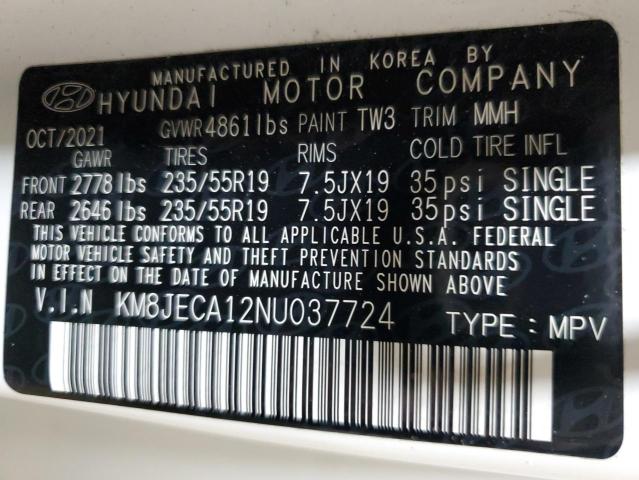 Photo 13 VIN: KM8JECA12NU037724 - HYUNDAI TUCSON 