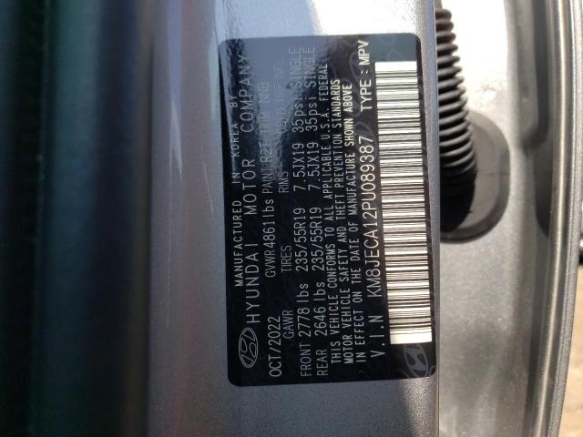 Photo 11 VIN: KM8JECA12PU089387 - HYUNDAI TUCSON LIM 