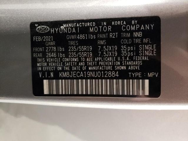 Photo 13 VIN: KM8JECA19NU012884 - HYUNDAI TUCSON LIM 