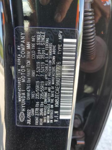 Photo 13 VIN: KM8JECAE9NU167776 - HYUNDAI TUCSON LIM 