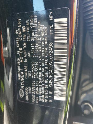 Photo 13 VIN: KM8JFCA10NU072498 - HYUNDAI TUCSON SEL 