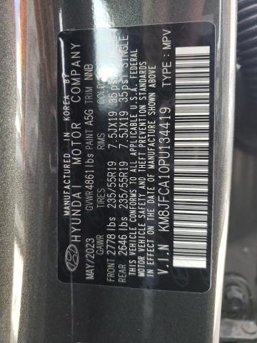 Photo 12 VIN: KM8JFCA10PU134419 - HYUNDAI TUCSON SEL 