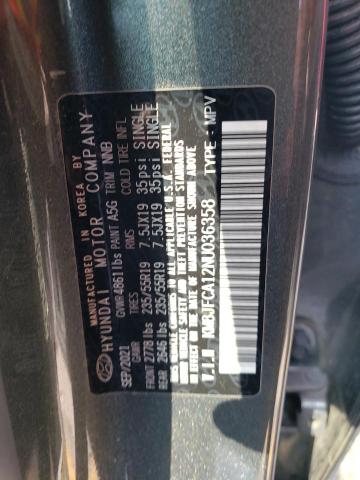 Photo 12 VIN: KM8JFCA12NU036358 - HYUNDAI TUCSON 